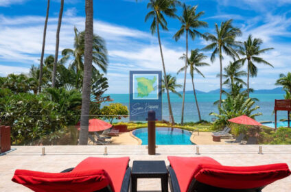 Thai-Colonial Beachfront Villa – Sea View